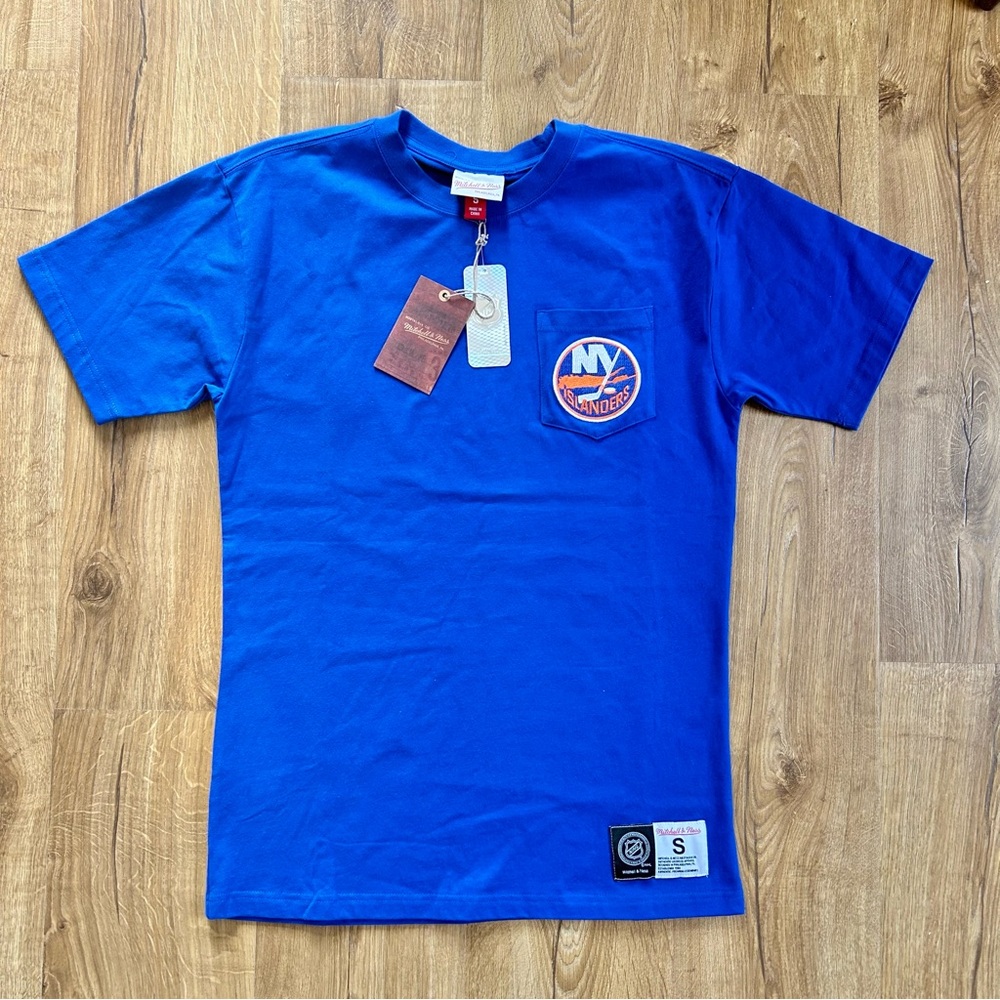 Men's Royal New York Islanders Premium Pocket T-Shirt sz S